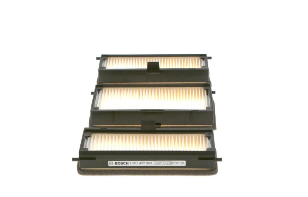 Filtre d'habitacle (Filtre à pollen) BOSCH M2060 - ref. 1 987 432 060