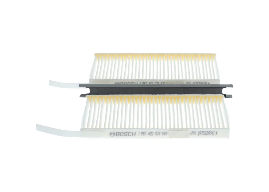Filtre d'habitacle (Filtre à pollen) BOSCH M2078 - ref. 1 987 432 078