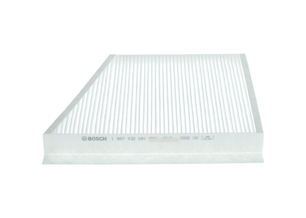 Filtre d'habitacle (Filtre à pollen) BOSCH M2081 - ref. 1 987 432 081