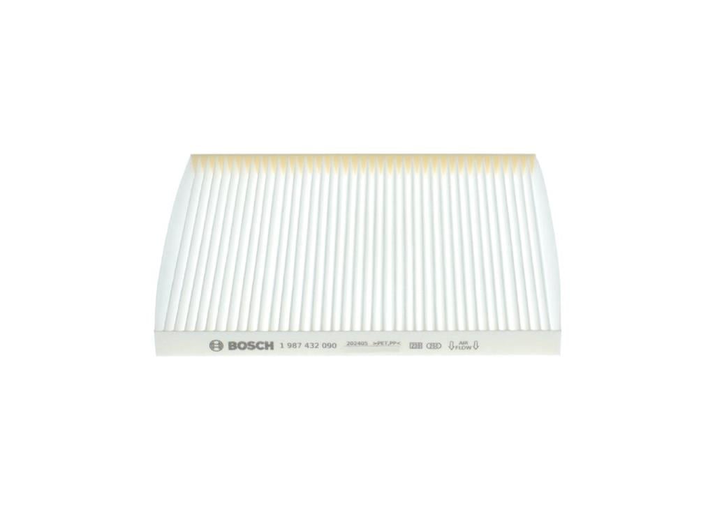 Filtre d'habitacle (Filtre à pollen) BOSCH M2090 - ref. 1 987 432 090