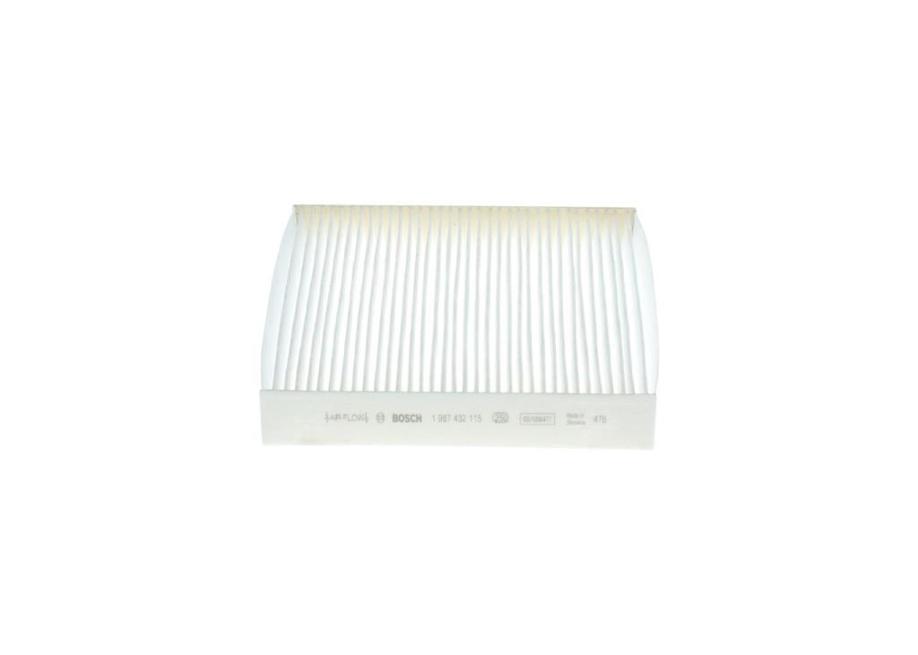 Filtre d'habitacle (Filtre à pollen) BOSCH M2115 - ref. 1 987 432 115