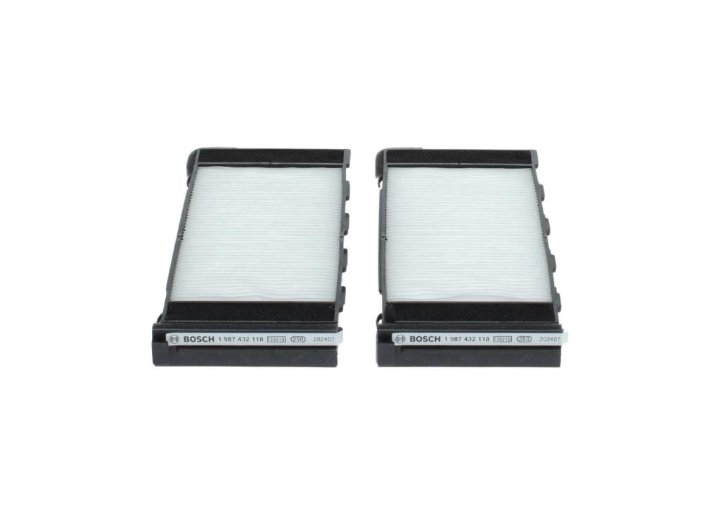 Filtro, aire habitáculo BOSCH M2118 - ref. 1 987 432 118