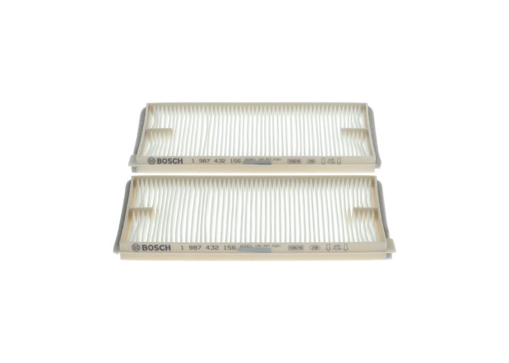 Filtre d'habitacle (Filtre à pollen) BOSCH M2156 - ref. 1 987 432 156