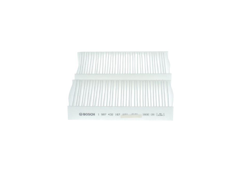 Filtre d'habitacle (Filtre à pollen) BOSCH M2167 - ref. 1 987 432 167