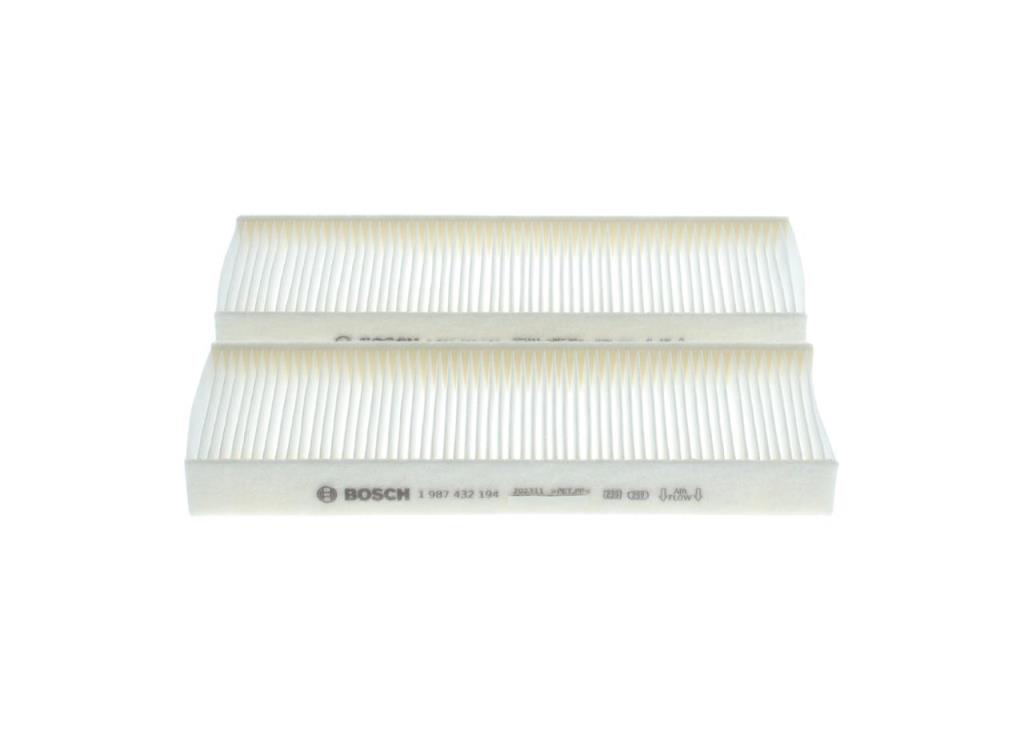 Filtre d'habitacle (Filtre à pollen) BOSCH M2194 - ref. 1 987 432 194