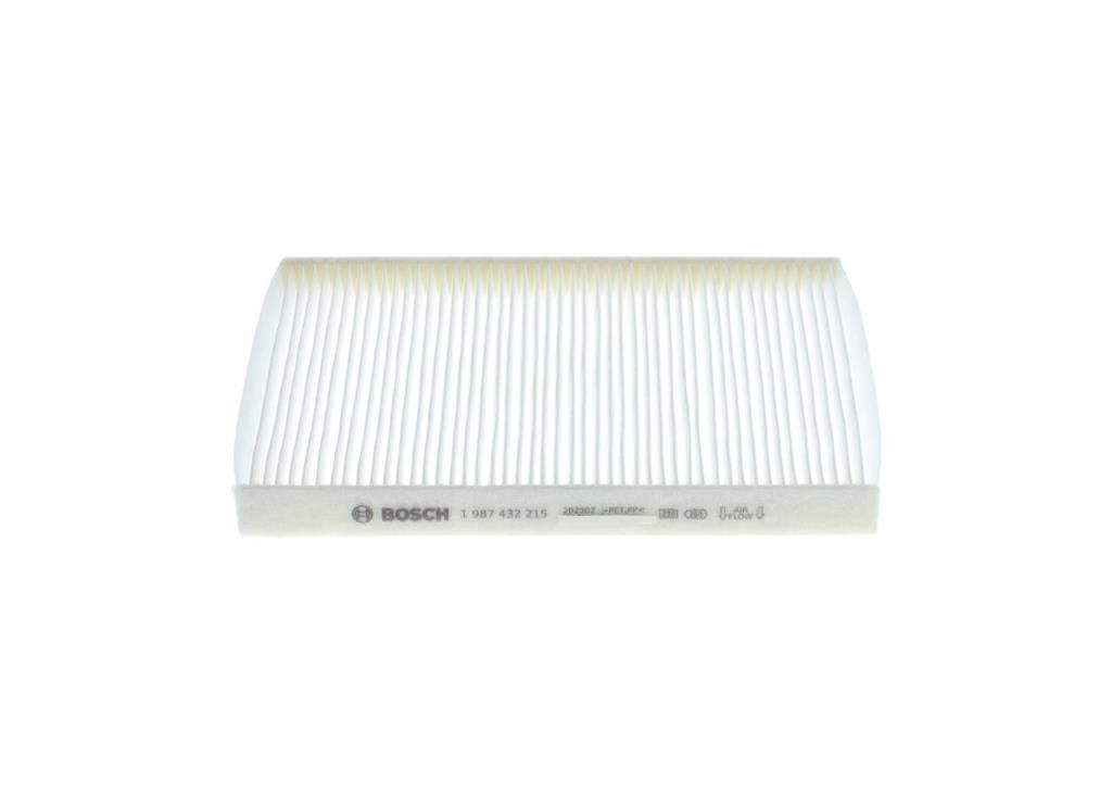 Filtre d'habitacle (Filtre à pollen) BOSCH M2215 - ref. 1 987 432 215