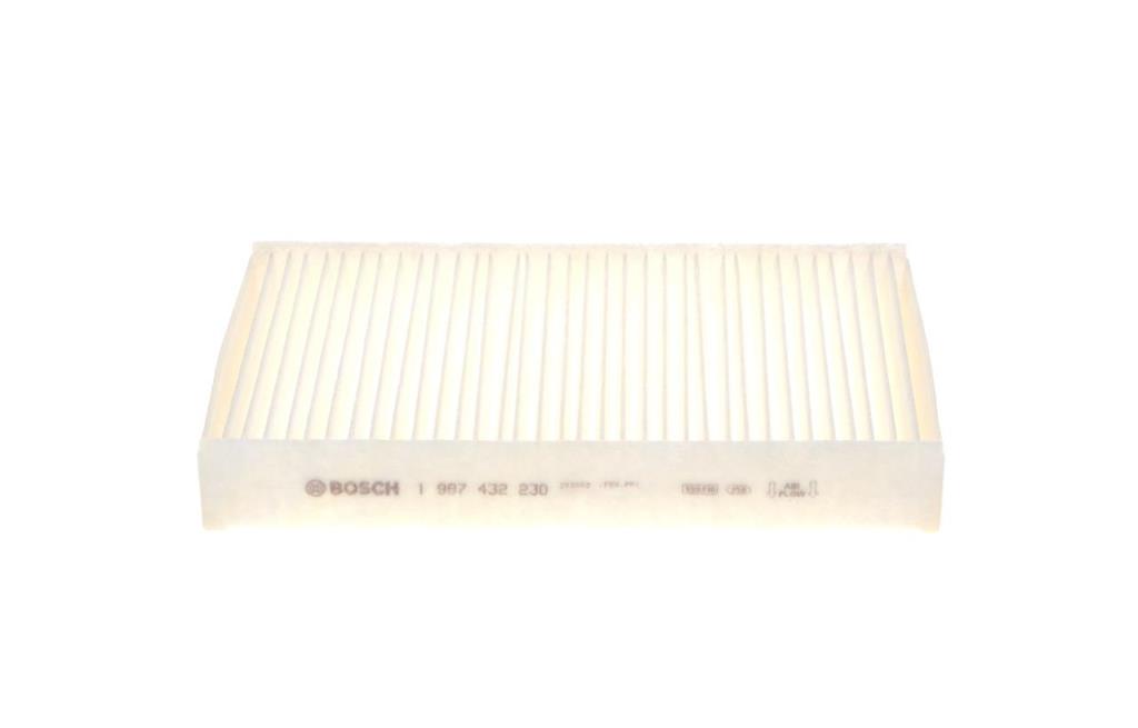 Filtre d'habitacle (Filtre à pollen) BOSCH M2230 - ref. 1 987 432 230