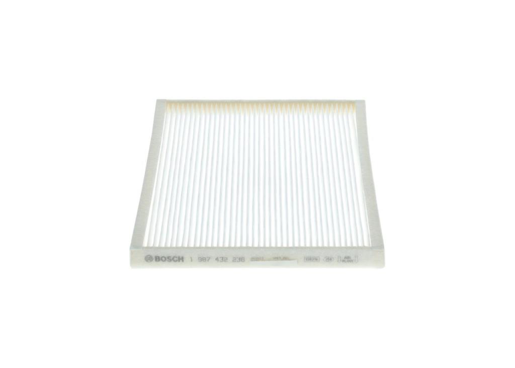 Filtre d'habitacle (Filtre à pollen) BOSCH M2236 - ref. 1 987 432 236