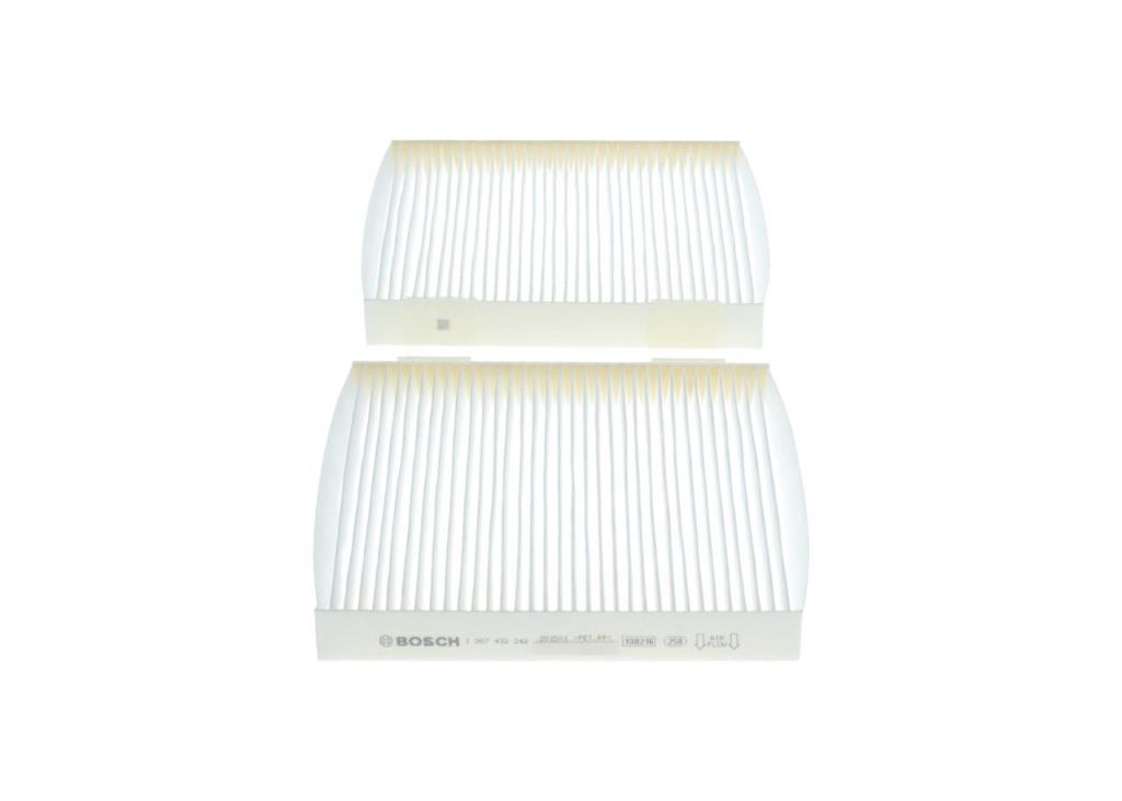 Filtre d'habitacle (Filtre à pollen) BOSCH M2242 - ref. 1 987 432 242