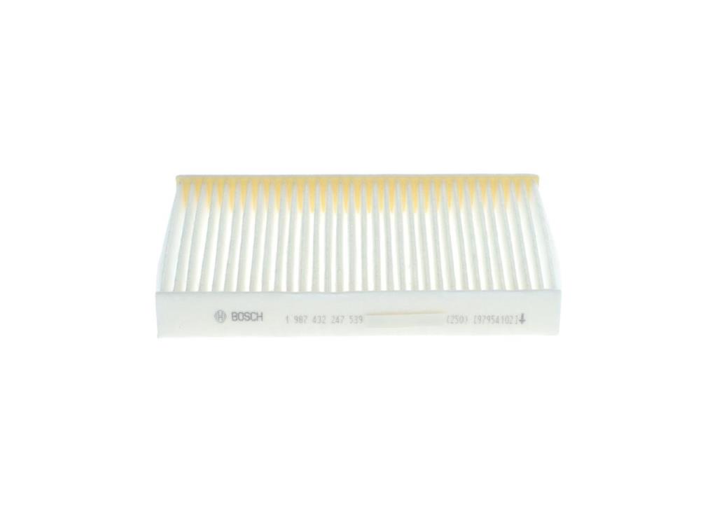 Filtre d'habitacle (Filtre à pollen) BOSCH M2247 - ref. 1 987 432 247