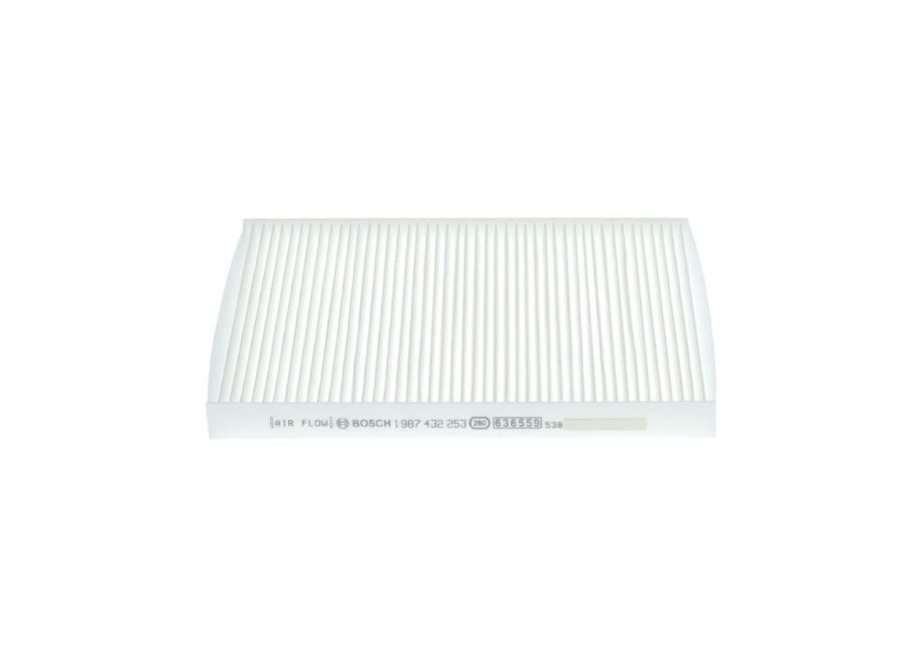 Filtre d'habitacle (Filtre à pollen) BOSCH M2253 - ref. 1 987 432 253
