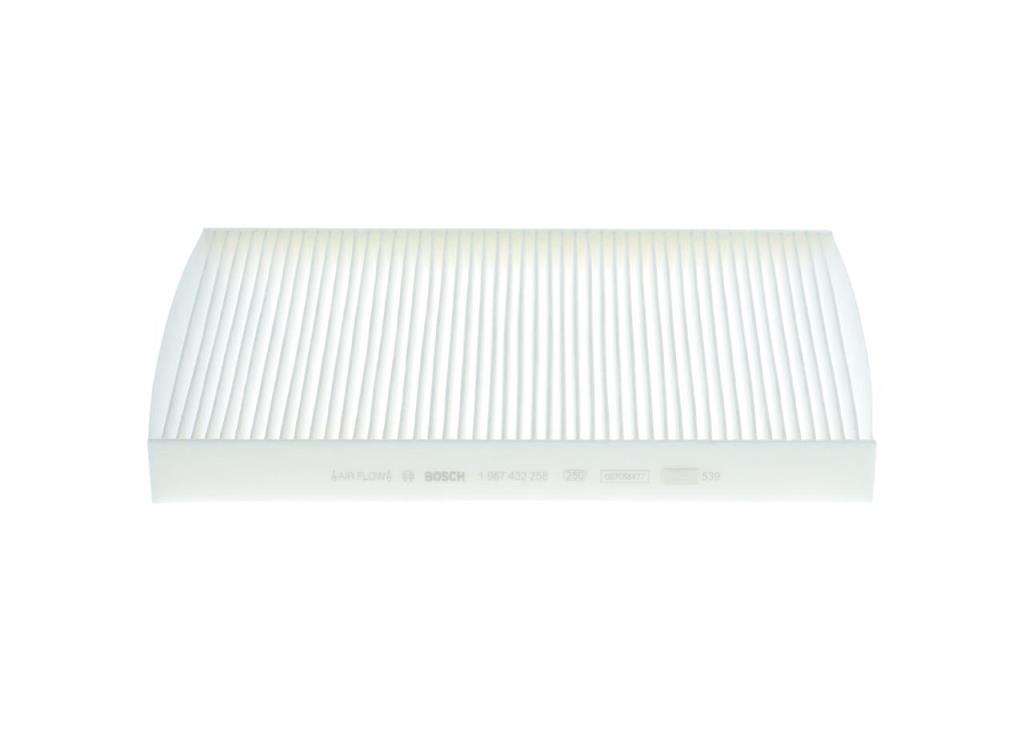 Filtre d'habitacle (Filtre à pollen) BOSCH M2258 - ref. 1 987 432 258