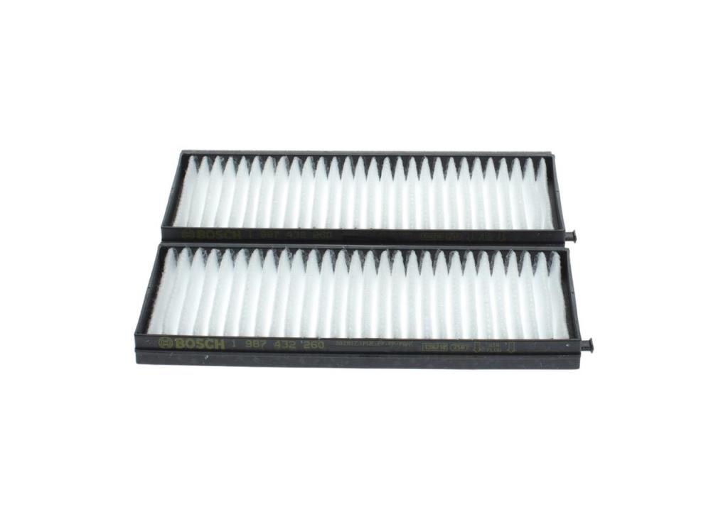 Filtro, aire habitáculo BOSCH M2260 - ref. 1 987 432 260