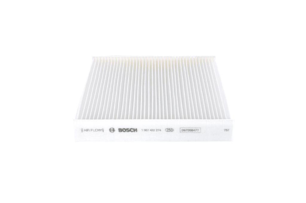Filtre d'habitacle (Filtre à pollen) BOSCH M2274 - ref. 1 987 432 274