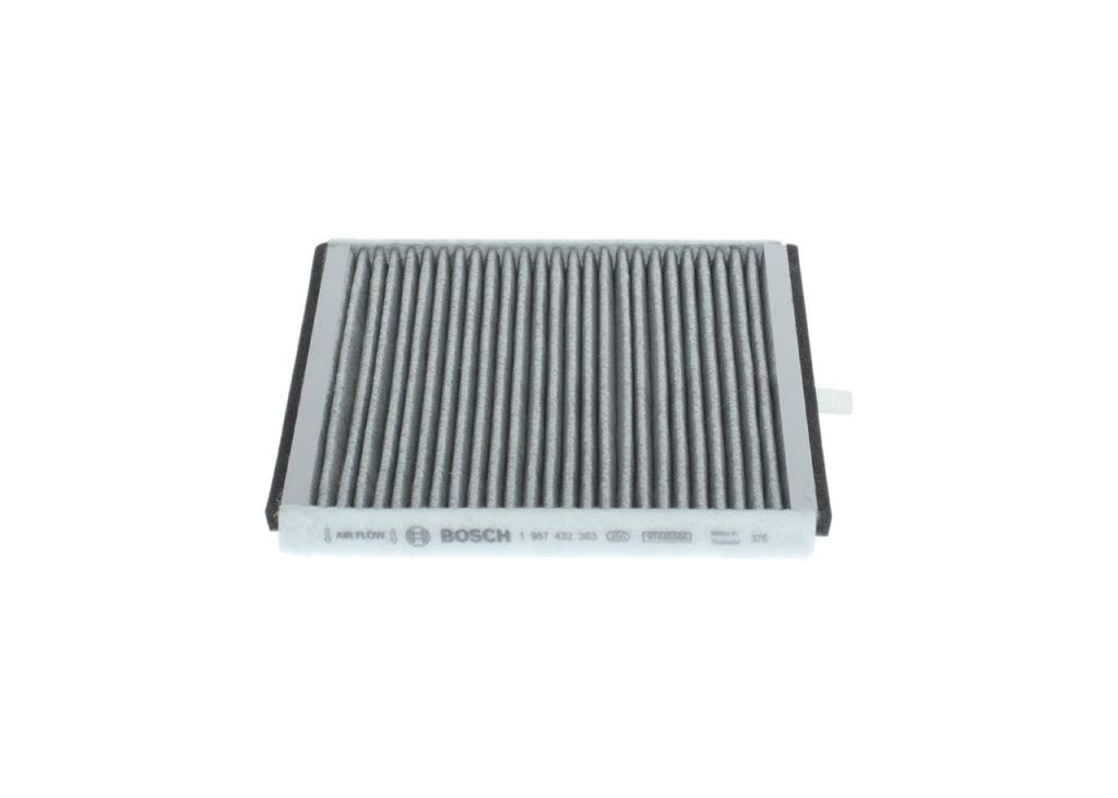 Filtre d'habitacle (Filtre à pollen) BOSCH R2363 - ref. 1 987 432 363