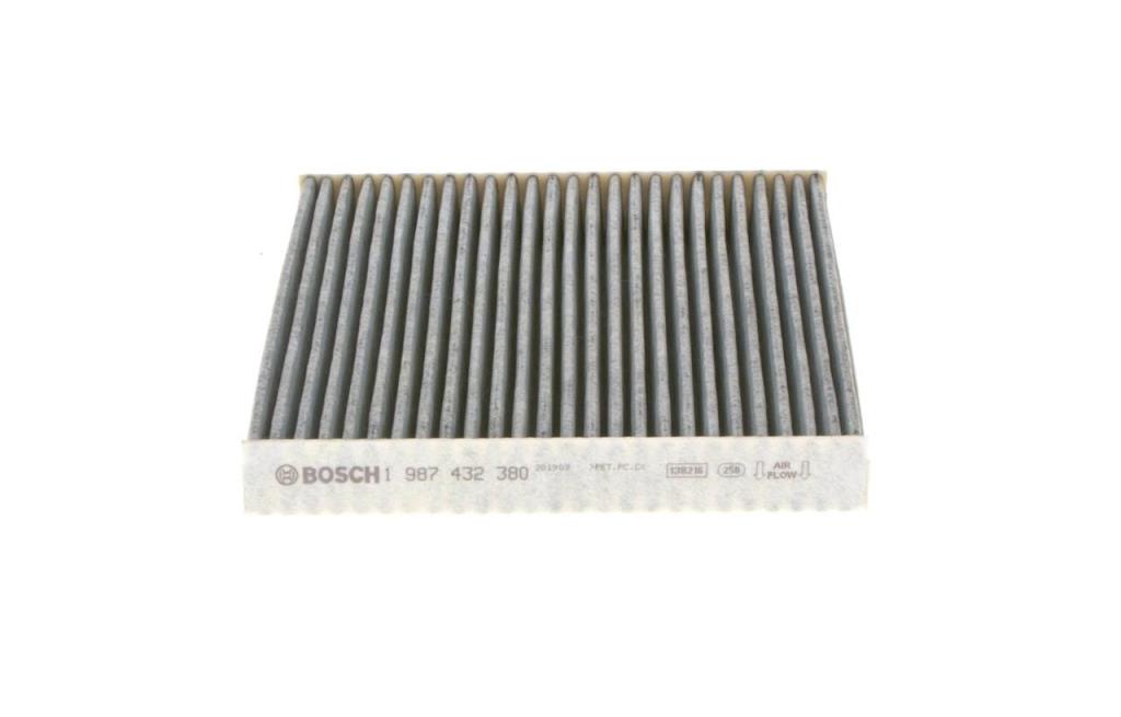 Filtre d'habitacle (Filtre à pollen) BOSCH R2380 - ref. 1 987 432 380