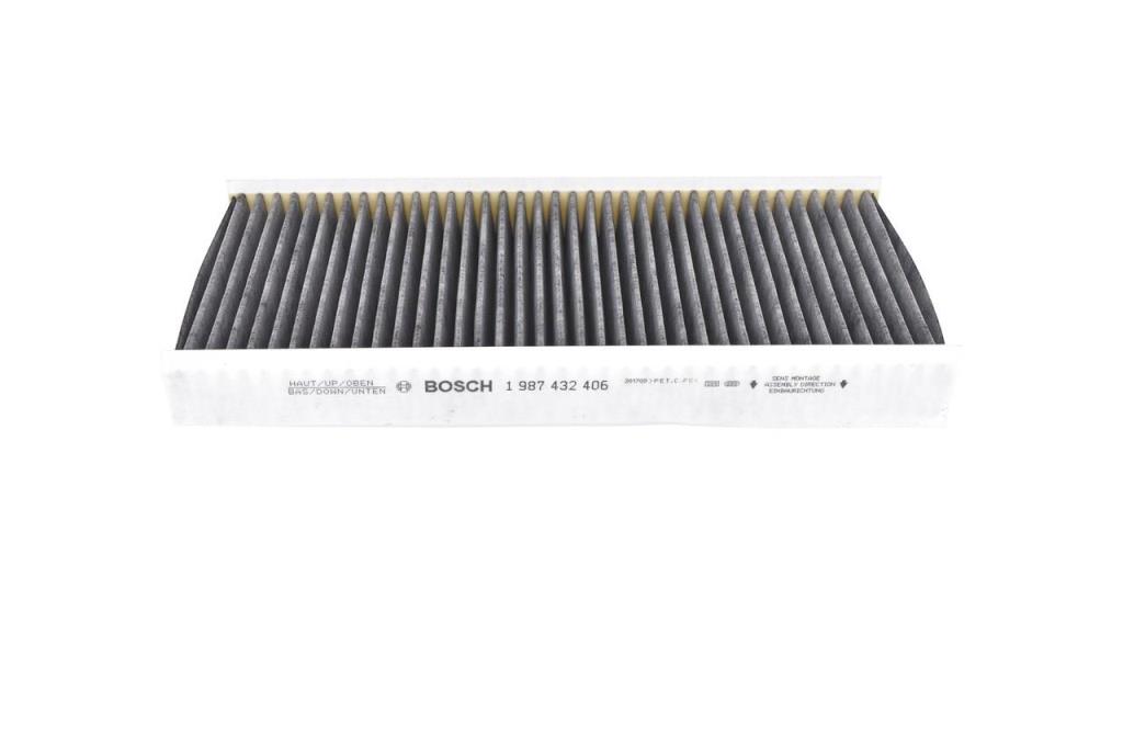 Filtre d'habitacle (Filtre à pollen) BOSCH R2406 - ref. 1 987 432 406