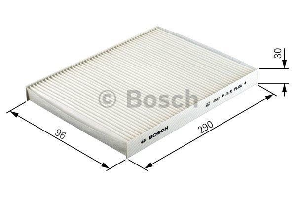 Filtre d'habitacle (Filtre à pollen) BOSCH ref. 1 987 432 437