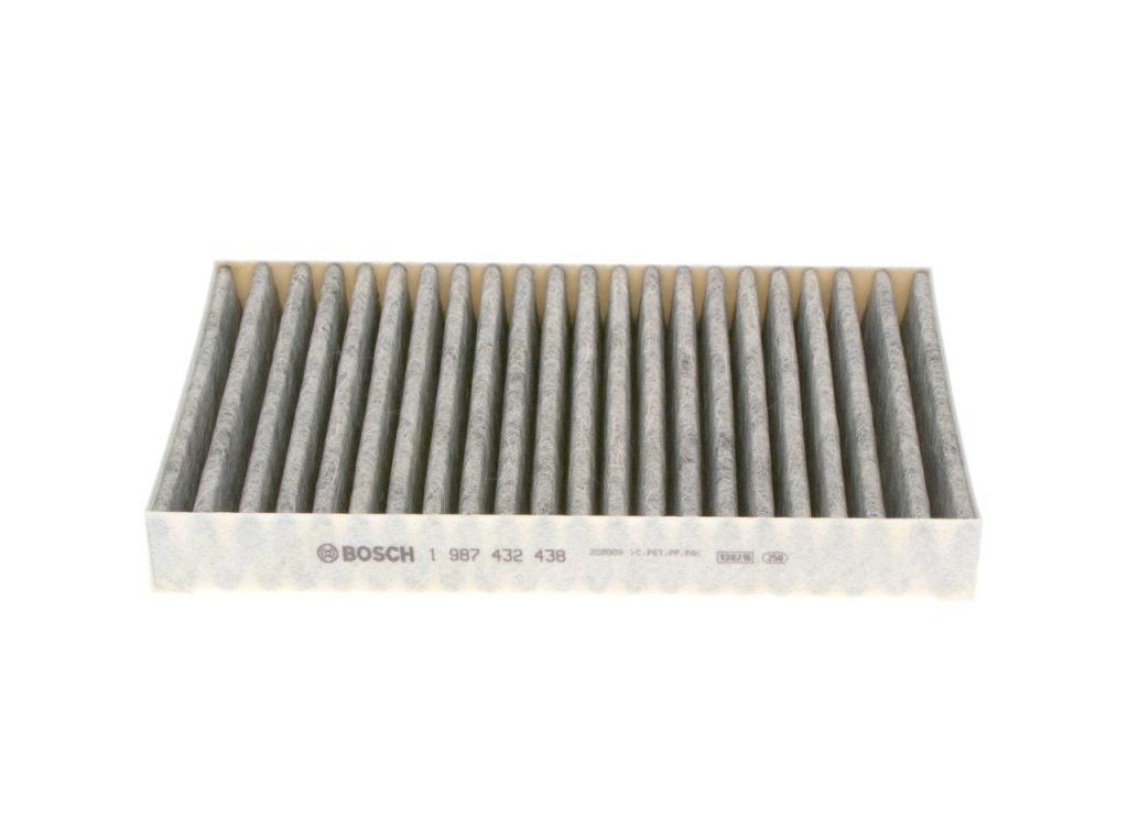Filtre d'habitacle (Filtre à pollen) BOSCH R2438 - ref. 1 987 432 438