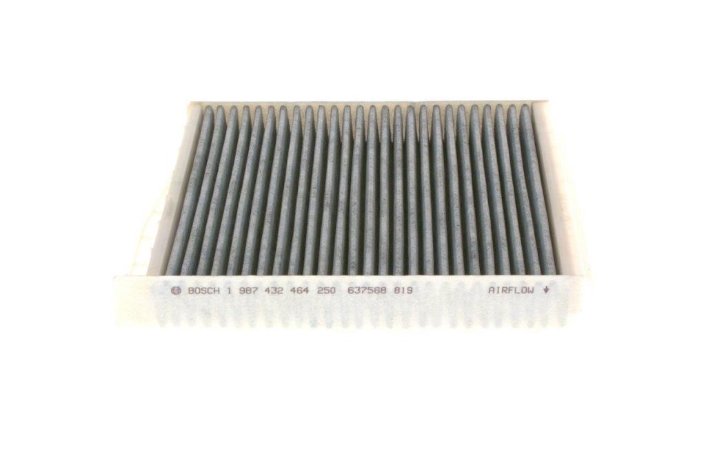 Filtre d'habitacle (Filtre à pollen) BOSCH R2464 - ref. 1 987 432 464