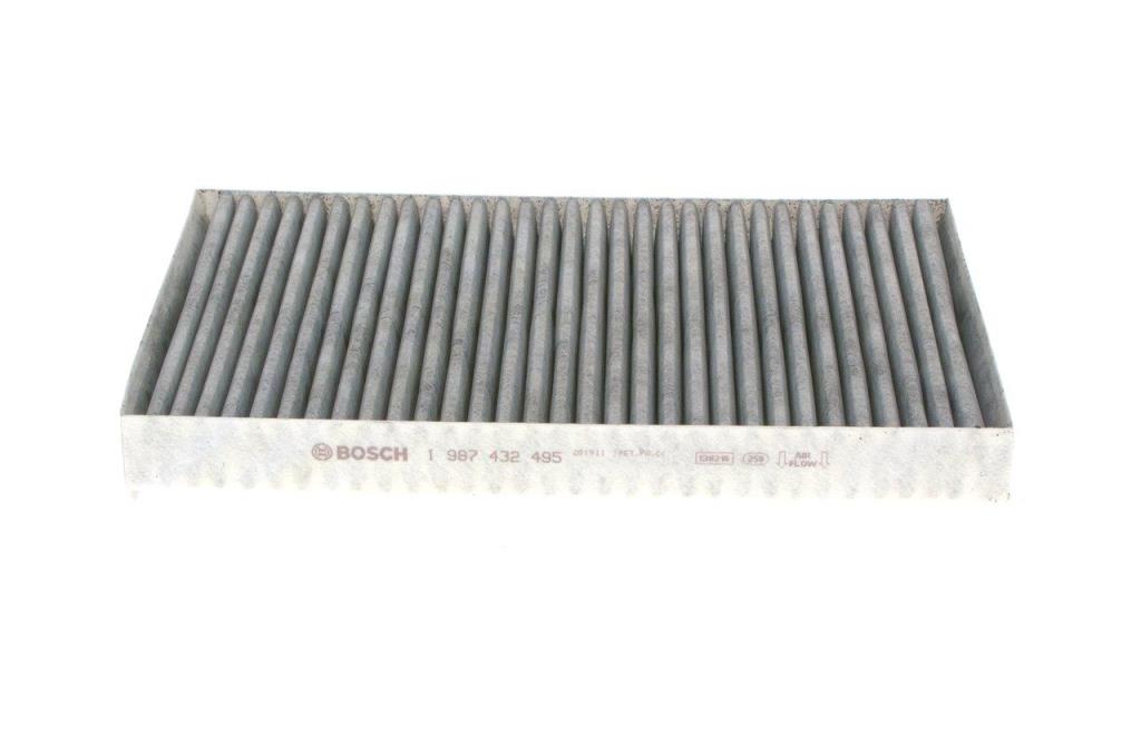 Filtre d'habitacle (Filtre à pollen) BOSCH R2495 - ref. 1 987 432 495