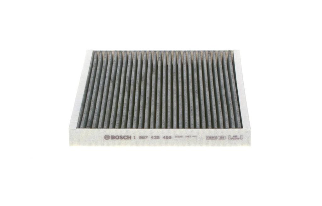 Filtre d'habitacle (Filtre à pollen) BOSCH R2499 - ref. 1 987 432 499