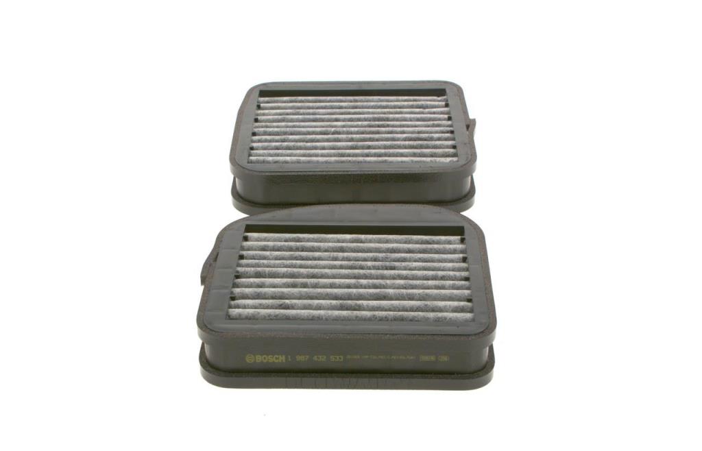 Filtre d'habitacle (Filtre à pollen) BOSCH R2533 - ref. 1 987 432 533