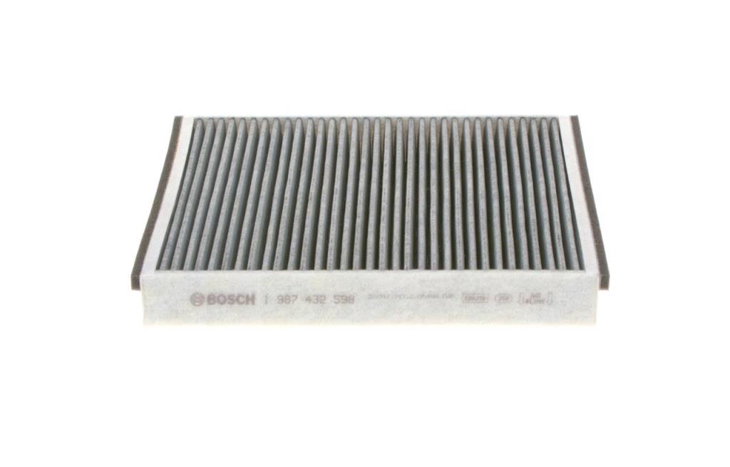 Filtre d'habitacle (Filtre à pollen) BOSCH R2598 - ref. 1 987 432 598