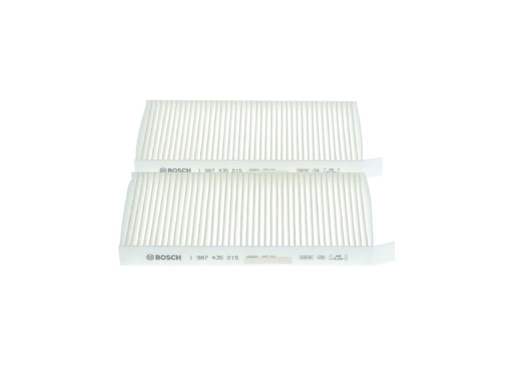 Filtre d'habitacle (Filtre à pollen) BOSCH M5015 - ref. 1 987 435 015