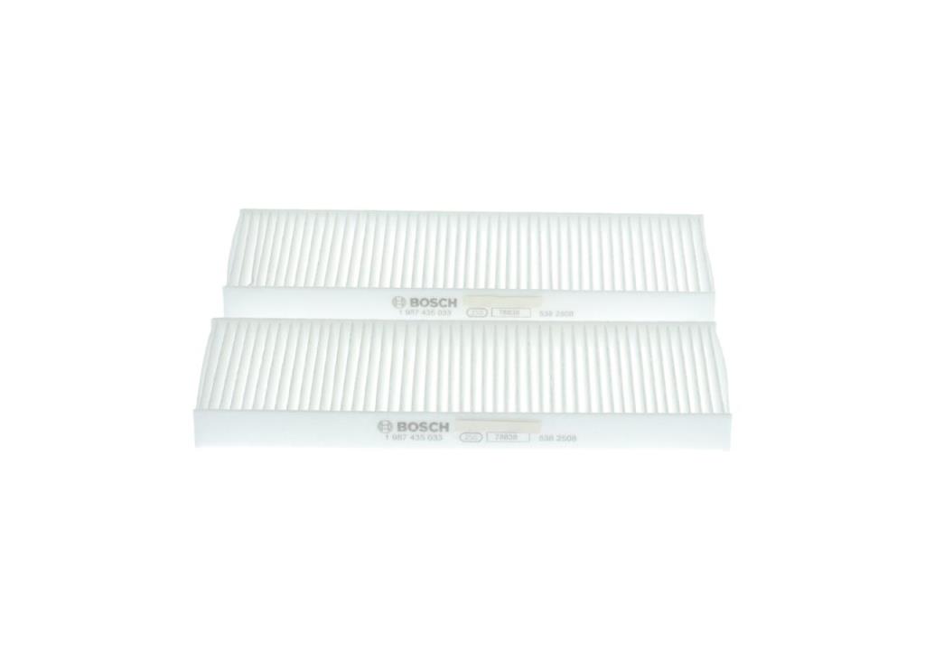 Filtre d'habitacle (Filtre à pollen) BOSCH M5033 - ref. 1 987 435 033