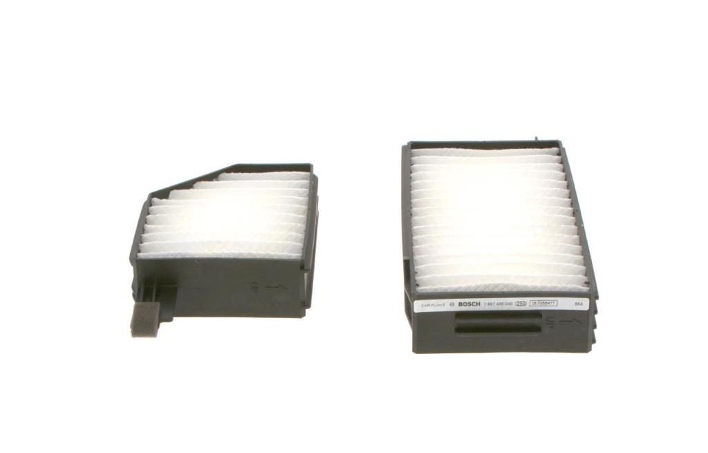 Filtre d'habitacle (Filtre à pollen) BOSCH M5043 - ref. 1 987 435 043