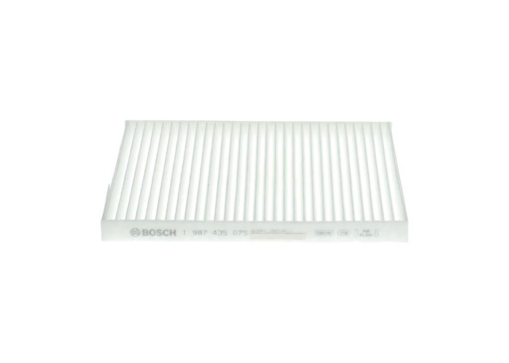 Filtre d'habitacle (Filtre à pollen) BOSCH M5075 - ref. 1 987 435 075
