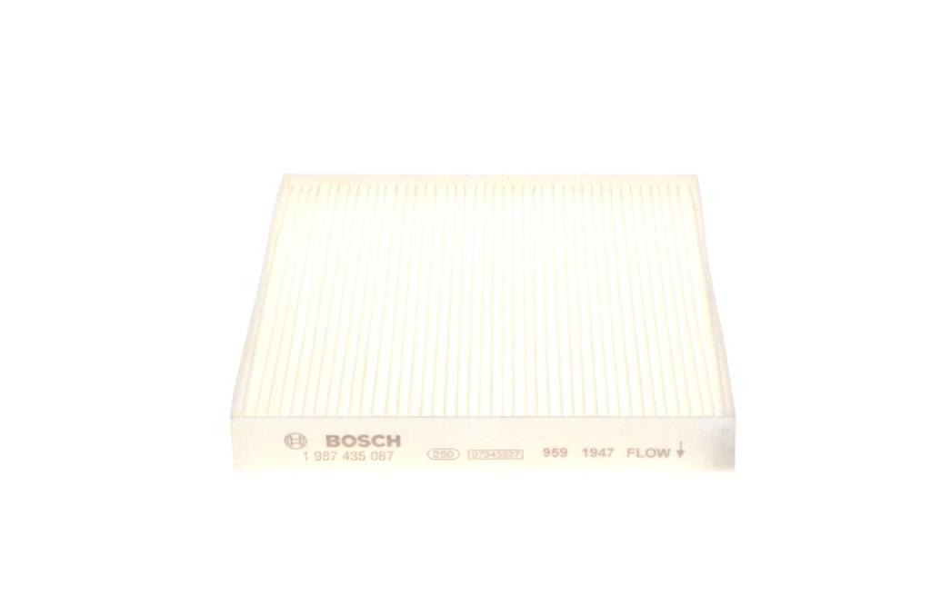 Filtre d'habitacle (Filtre à pollen) BOSCH M5087 - ref. 1 987 435 087