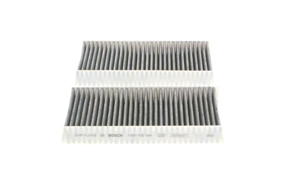 Filtre d'habitacle (Filtre à pollen) BOSCH R5549 - ref. 1 987 435 549