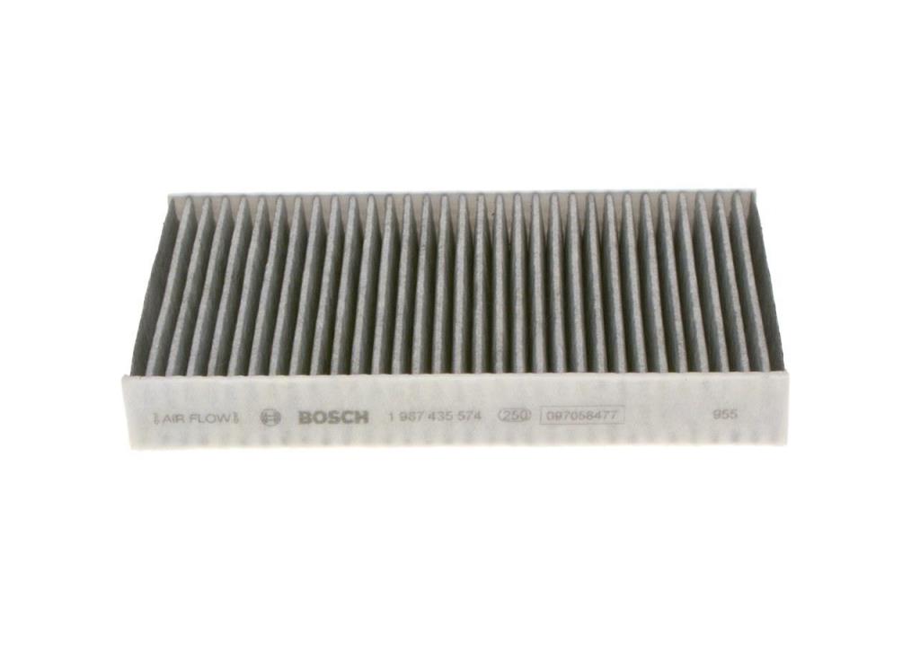 Filtre d'habitacle (Filtre à pollen) BOSCH R5574 - ref. 1 987 435 574