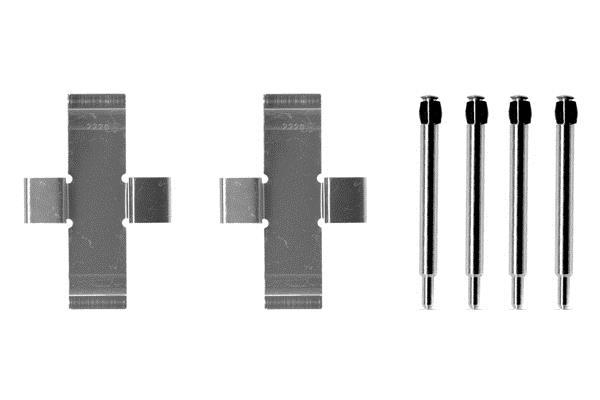 Kit acessórios de pastilhas de travão BOSCH ref. 1 987 474 007