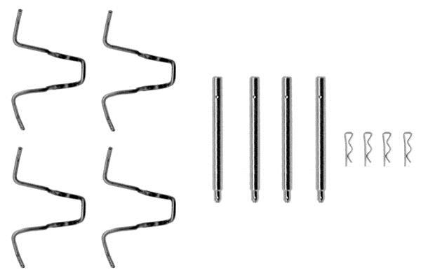 Kit acessórios de pastilhas de travão BOSCH ref. 1 987 474 056