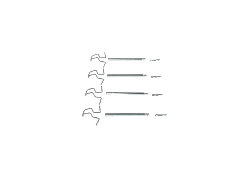 Kit acessórios de pastilhas de travão BOSCH ref. 1 987 474 062