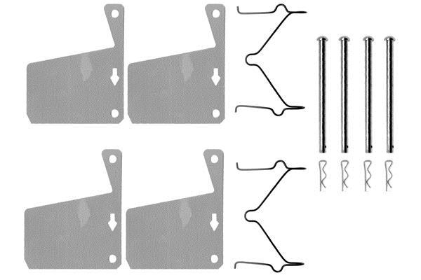 Kit d'accessoires pour plaquette de frein à disque BOSCH ref. 1 987 474 071
