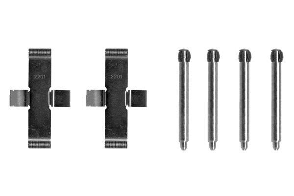 Kit acessórios de pastilhas de travão BOSCH ref. 1 987 474 101