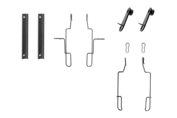 Kit acessórios de pastilhas de travão BOSCH ref. 1 987 474 196