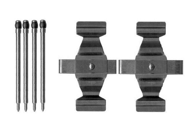 Kit d'accessoires pour plaquette de frein à disque BOSCH 1 987 474 411