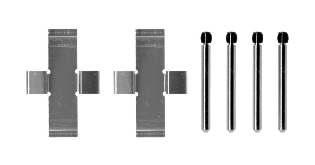 Kit acessórios de pastilhas de travão BOSCH ref. 1 987 474 600