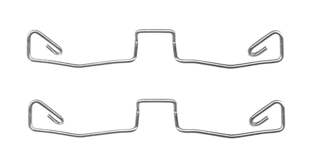 Kit d'accessoires pour plaquette de frein à disque BOSCH 1 987 474 658