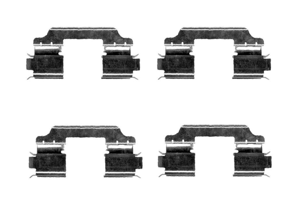 Kit acessórios de pastilhas de travão BOSCH ref. 1 987 474 667