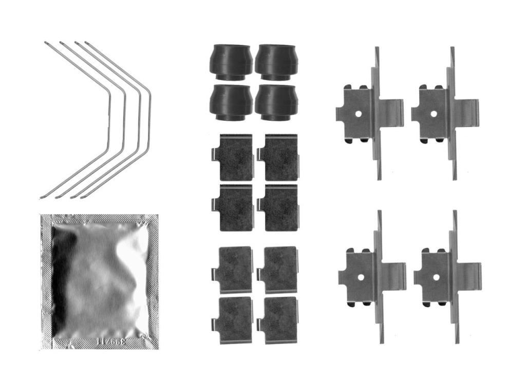 Kit acessórios de pastilhas de travão BOSCH ref. 1 987 474 739