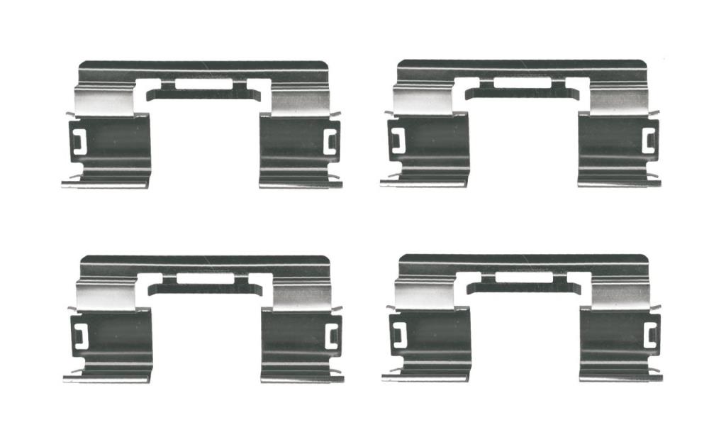 Kit d'accessoires pour plaquette de frein à disque BOSCH ref. 1 987 474 746