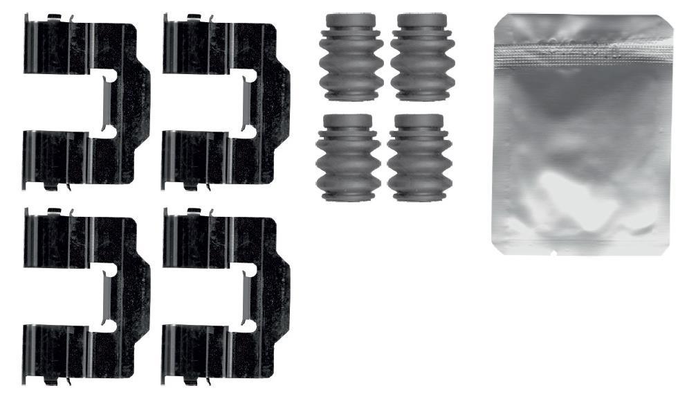 Kit acessórios de pastilhas de travão BOSCH ref. 1 987 474 752