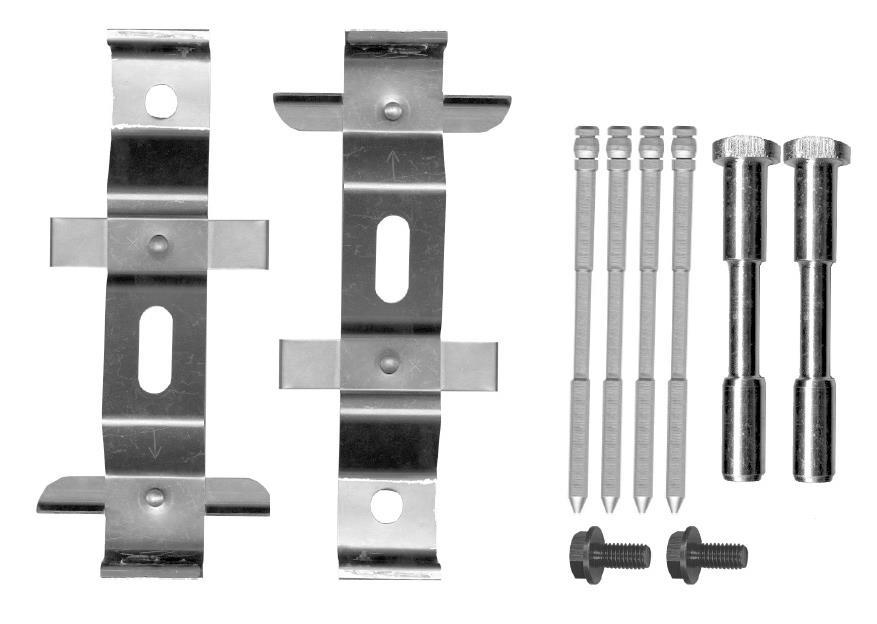 Kit acessórios de pastilhas de travão BOSCH ref. 1 987 474 759