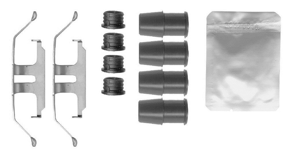 Kit acessórios de pastilhas de travão BOSCH 1 987 474 772